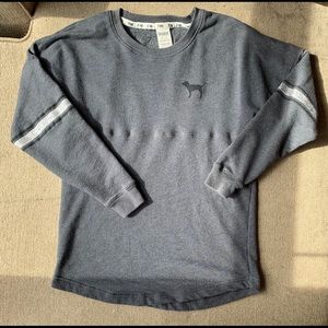 VS Pink Oversized Jersey Sweatshirt (XS)